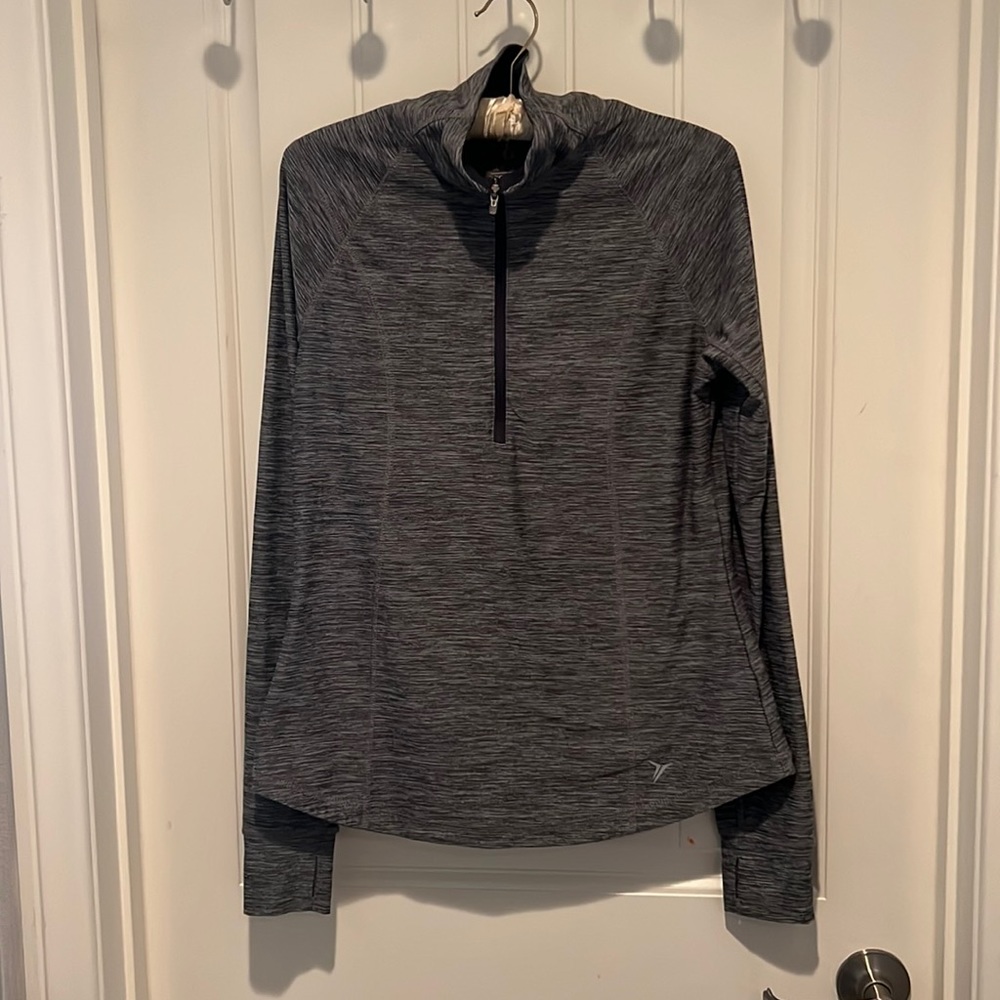 3 for $15 Old Navy Long Sleeve Zip Up Athletic Shirt